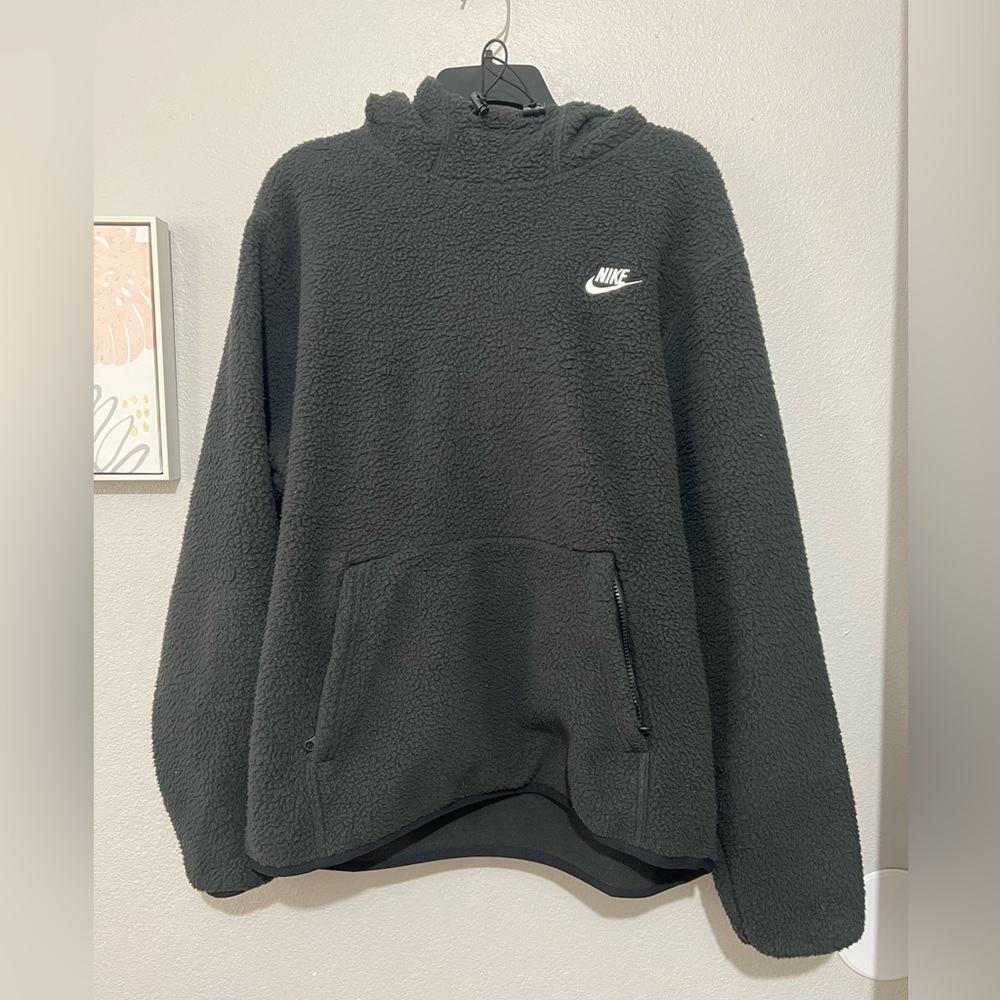 NWOT Nike Black Teddy Jacket